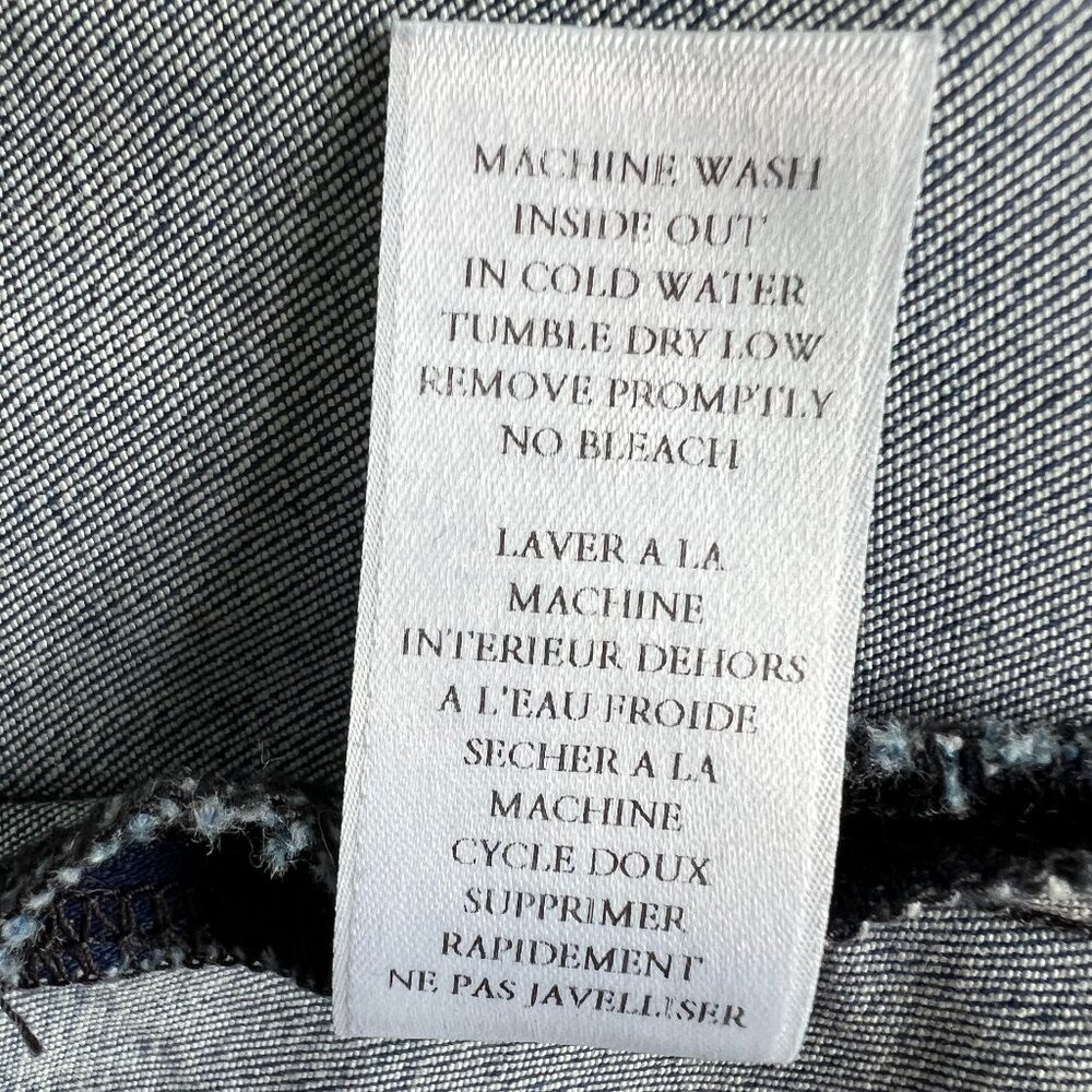 Frank & Eileen 1977 Kinsale Italian Performance Denim Raw Hem Jeans - Size 10 - Picture 6 of 7